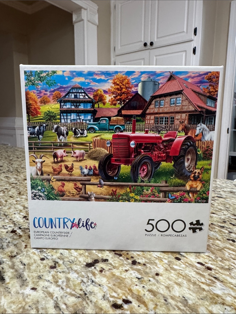 500 Piece Country Life Puzzle